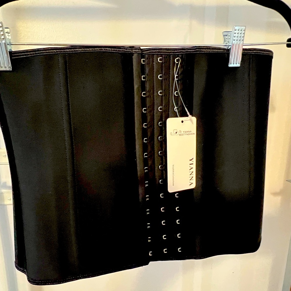 Yianna Black Waist Trainer Corset